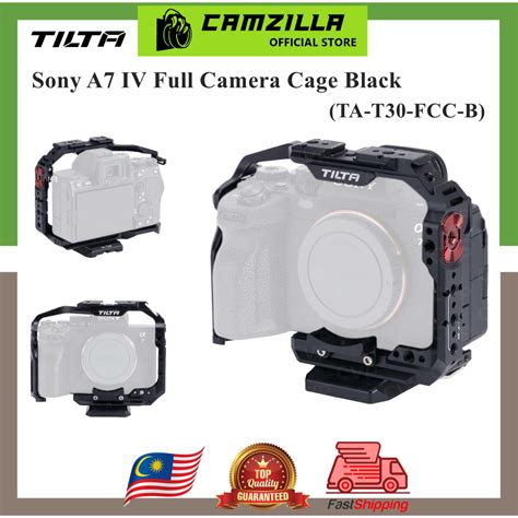 Tilta Sony A7 IV Full Camera Cage Black Full Camera Cage For Sony A7 IV