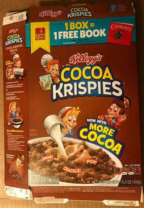 Cocoa Krispies Cereal Box