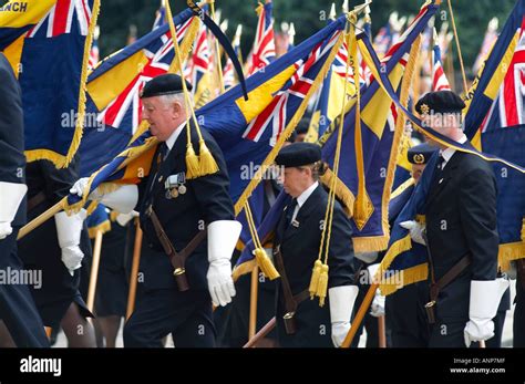 Royal British Legion Standard Bearers Flag Remembrance Sunday