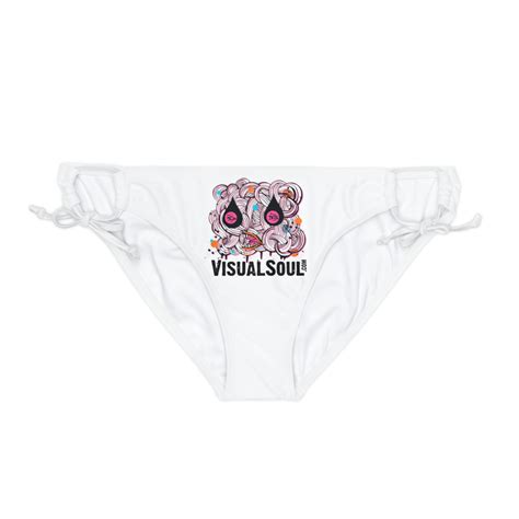 Loop Tie Side Bikini Bottom Aop Visualsoul
