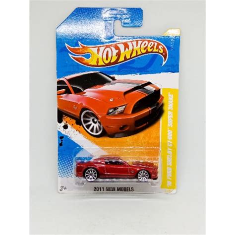 Hot Wheels Ford Shelby Gt Super Snake Shopee Malaysia