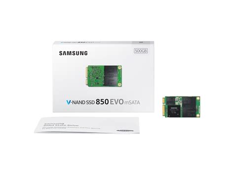 SSD 850 EVO mSATA 500GB Memory & Storage - MZ-M5E500BW | Samsung US