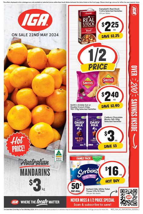 IGA Catalogue 29 May 4 Jun 2024 Specials Catalogue AU