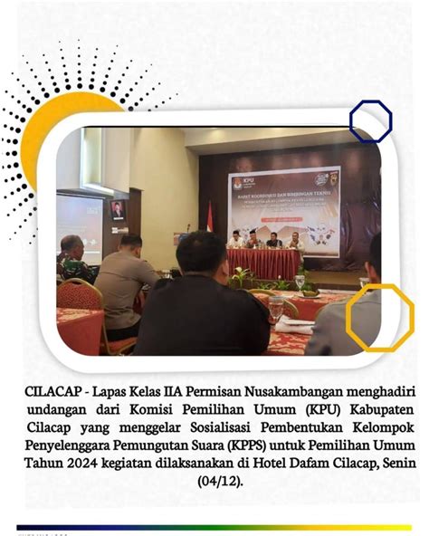 Rapat Koordinasi Dan Bimbingan Teknis Pembentukan KPPS Lapas Permisan