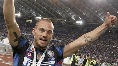 Wesley Sneijder Pledges Future To Inter Milan Bbc Sport