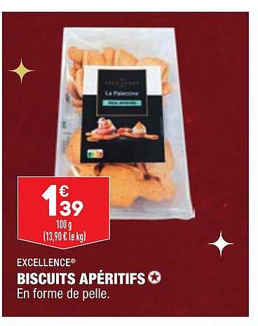 Promo Biscuits Ap Ritifs Excellence Chez Aldi Icatalogue Fr