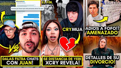 YERI Y CRY Se DISTANCIAN DALAS Filtra CHAT Con JUAN Y ARI Expuestos