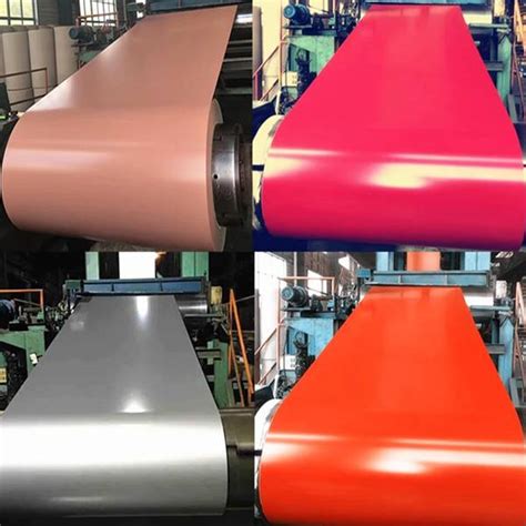 Color Coated Prepainted Aluminum Coil Supplier Custom Color Coated