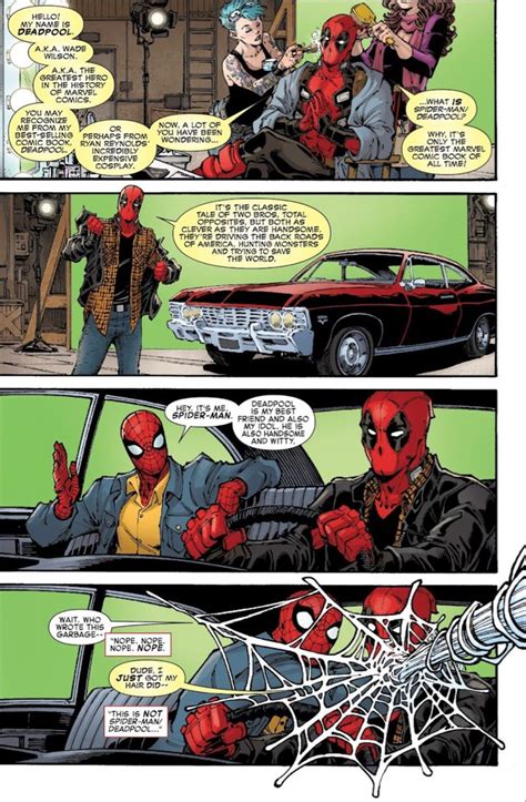 spider man and deadpool | Deadpool comic, Marvel deadpool, Spiderman