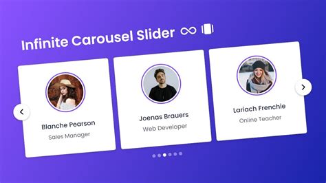 Create A Draggable Card Slider In HTML CSS JavaScript Infinite