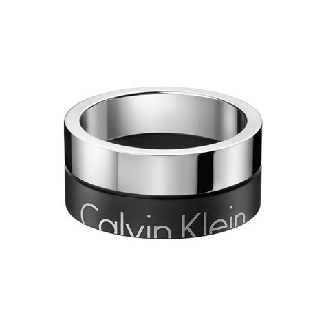 Calvin Klein Boost Ring Kj5rbr2101 Stainless Steel Bicolor