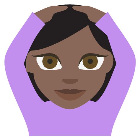Person Gesturing Ok Dark Skin Tone Vector Svg Icon Svg Repo