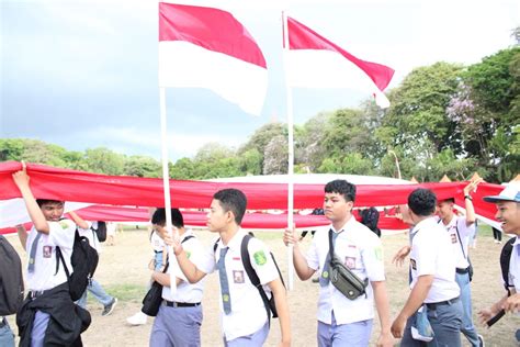 Kirab Merah Putih Meriahkan Peringatan Hari Pahlawan Dan Sumpah Pemuda