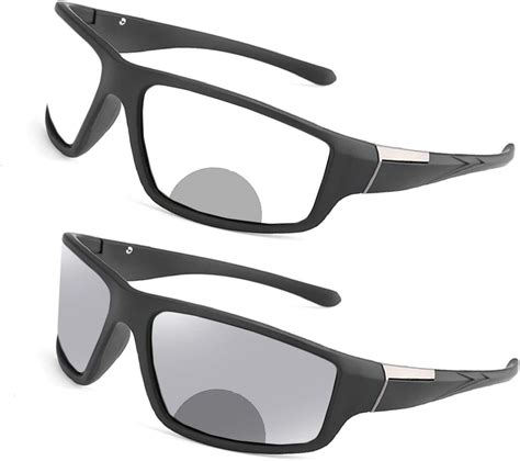 Transition Photochromic Bifocal Reading Glasses For Mens And Womens Outdoor Square