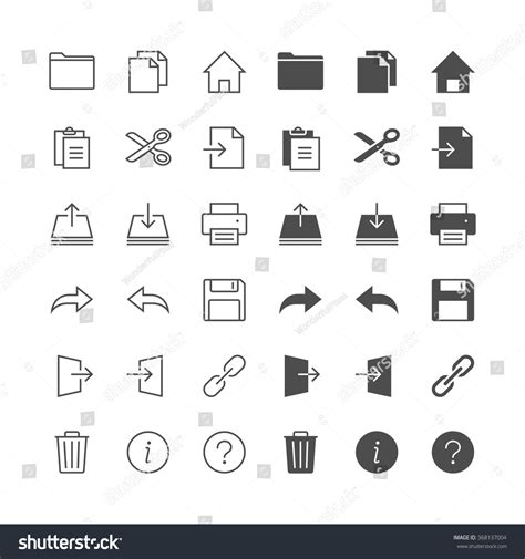 29,182 Toolbar icons Images, Stock Photos & Vectors | Shutterstock