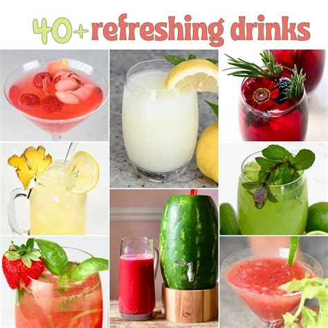40+ Delicious Summer Drink Recipes - Alphafoodie