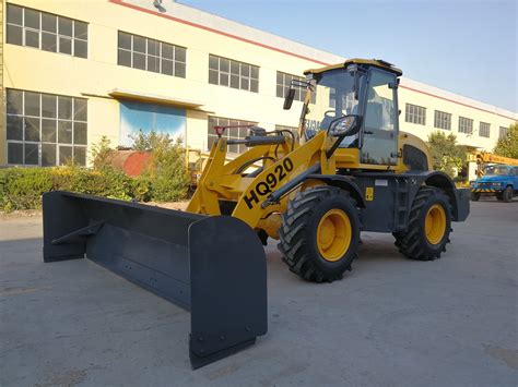 Haiqin Brand Strong Wheel Loader Hq With Big Snow Bucket China