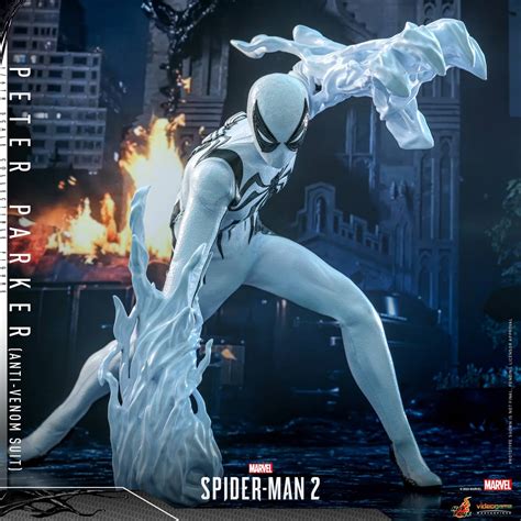 Peter Parker Anti Venom Suit Spider Man Video Game Masterpiece Hot Toys Frikanime