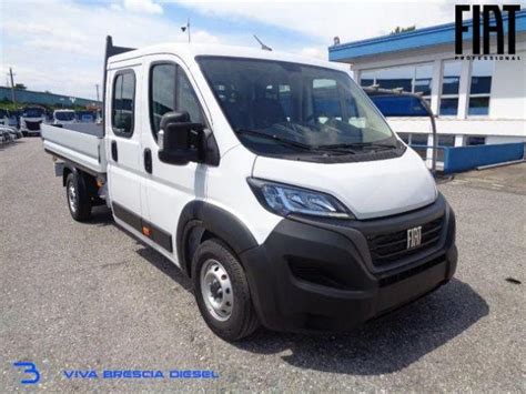 Fiat Ducato Doppia Cabina Posti Con Cassone Fisso Rif Annunci Brescia