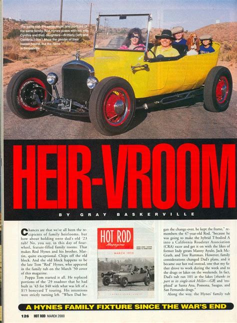 History Early Hot Rod Magazine The H A M B