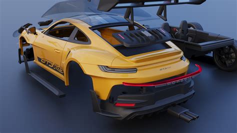 3d 文件 保时捷 911 992 Gt3 Rs 🚗・可下载 3d 打印模型・cults