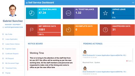 Employee Self Service Software | Employee self service portal - Infinigent