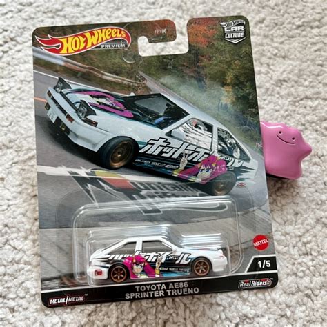 Hot Wheels Premium Toyota Ae Sprinter Trueno Mountain Drifters Shopee Malaysia
