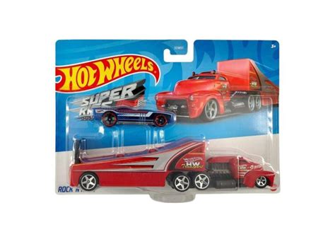 Hot Wheels Caminh O Super Rigs E Carrinho Mattel Bdw O