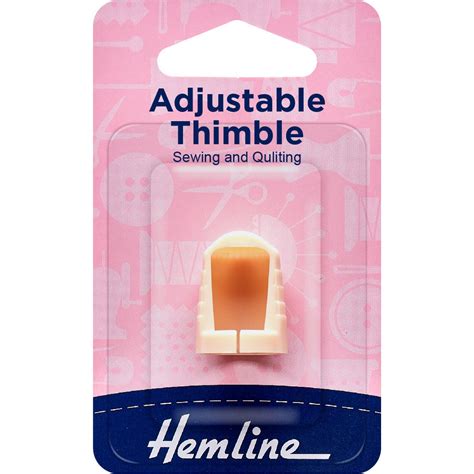 Adjustable Thimble Sewing and Quilting Multi size 1 pc – Hemline