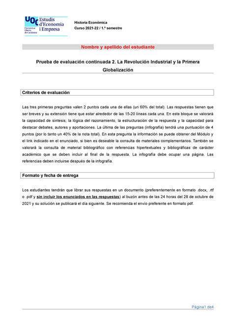 PEC 2 Propuesta solución profesor 71 Historia Económica Curso 2021 22