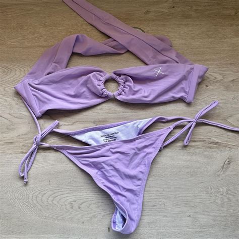 Boutine LA Purple Bandeau Bikini Bought On Depop A Depop
