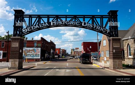 MAY 17 2019, SEDALIA, MO. USA - Sedalia Historic District, Missouri Stock Photo - Alamy