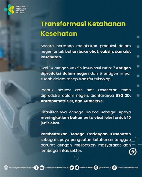 Kemenkes Ri Berkomitmen Tuntaskan 6 Pilar Transformasi Sistem Kesehatan
