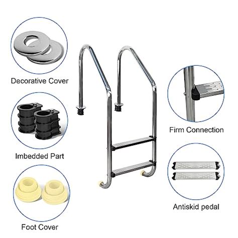 Weciygg 2 Step Pool Ladder Gotinyspace