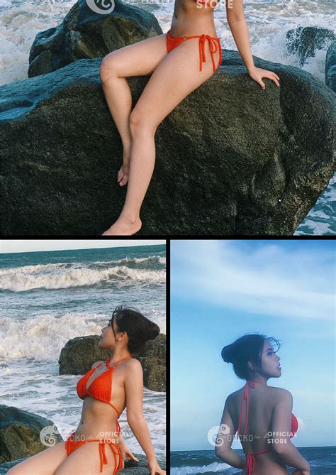 HCM Bikini GECKO Mảnh Tam Giác Xốp Nhật Khoen M A Ảnh Thật Nhiều Màu Shopee Việt Nam