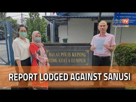 DAP MP Lodges Report Against Sanusi Over Non Muslim Bribes Claim YouTube