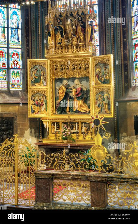 Saint Vitus Cathedral Prague Prague Castle Czech Republic Interior