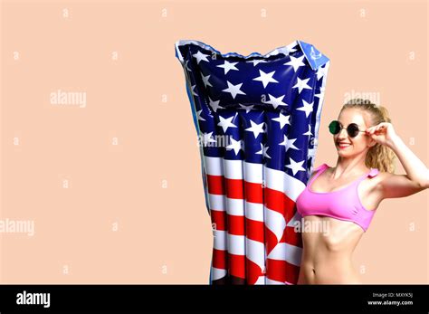 American Flag Bikini High Resolution Stock Photography And Images Alamy