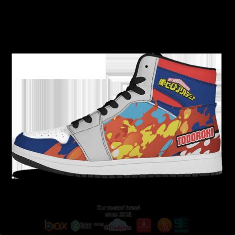 Hot Anime Shoto Hot Cold Air Jordan High Top Sneaker Express Your Unique Style With Boxboxshirt