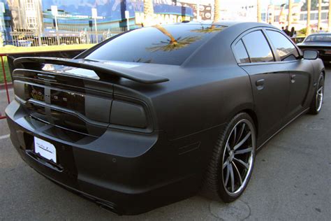 Amber Logue Shows Off Custom 2011 Dodge Charger At Sema Show