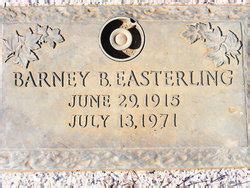 Barney Brown Easterling Jr 1915 1971 Find A Grave Memorial