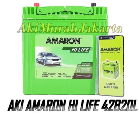 Jual Aki Mobil Nissan Grand Livina Ns Zl B L Amaron Hi Life V