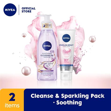 Jual Nivea Soothing Cleansing Oil 150 ML Nivea Sparkling Bright