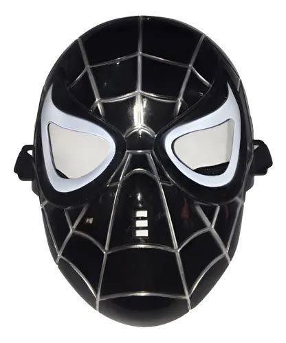 Mascara Do Homem Aranha Preto - Mascara Infantil Homem Aranha Preto | MercadoLivre