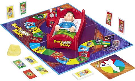 Hasbro Don't Wake Daddy Board Game Instruction Manual