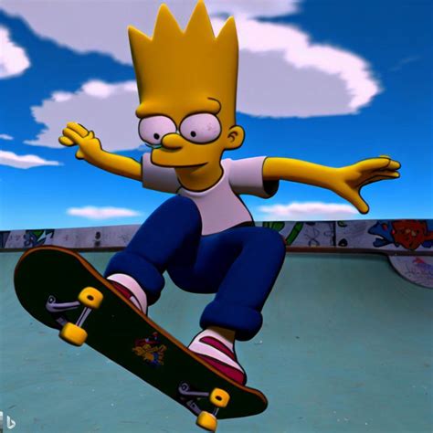 Bart Simpson skate 3 by Cyantinn on DeviantArt