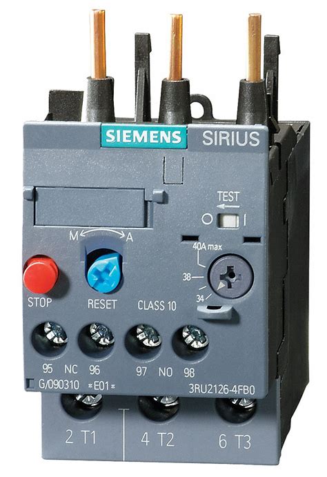 Siemens Thermal Protection Poles Overload Relay A