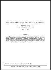 generalized vanna volga method   applications numerix