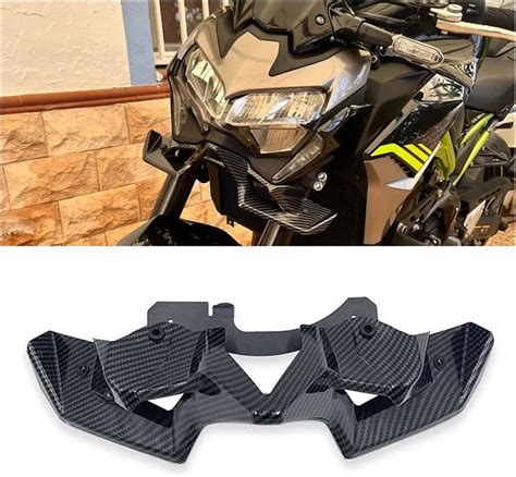 2023 New Motorcycle Naked Front Spoiler Parts Winglet Aerodynamic Wing Kit Spoiler Compatible