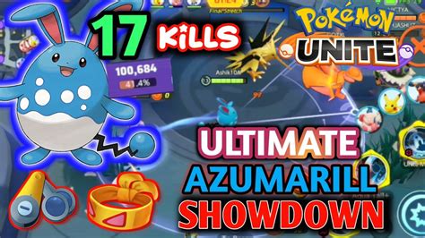 Pokemon Unite New Pokemon Azumarill Gameplay After Watch This 100 You Will Pick Azumarill